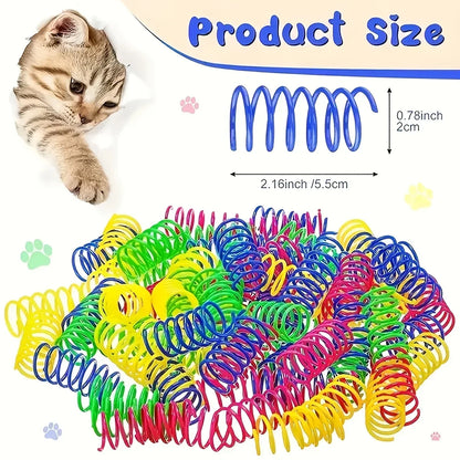 Mixed Cat Toy Variety Pack – Plastic and Plush Set