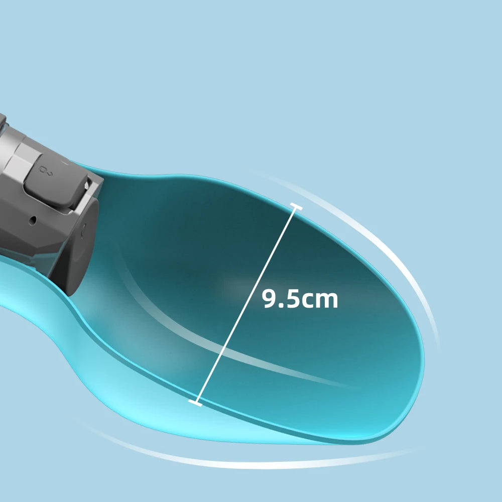 800 ml Portable Dog Water Bottle With Feeder Bowl